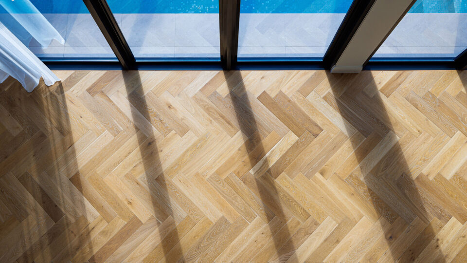 Chevron Floorboards